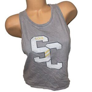 SoulCycle Vintage 100% Cotton Collegiate Swing Tank Top